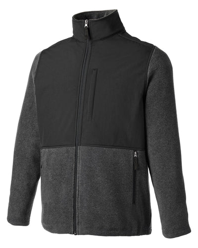 CORE365 Men's Journey Summit Hybrid Full-Zip