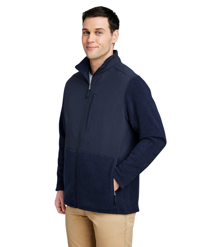 CORE365 Men's Journey Summit Hybrid Full-Zip