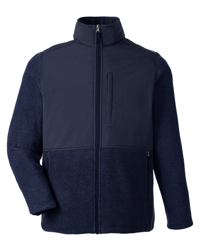 CORE365 Men's Journey Summit Hybrid Full-Zip