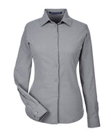 Devon & Jones CrownLux Performance™ Ladies' Tonal Mini Check Shirt Devon & Jones