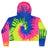 Tie-Dye Ladies' Cropped Hooded Sweatshirt Tie-Dye