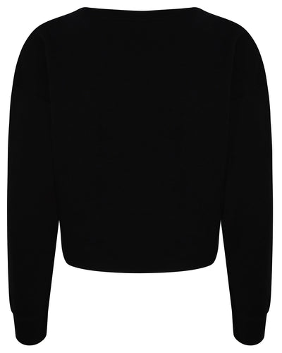 AWDis Ladies' Cropped Pullover Sweatshirt