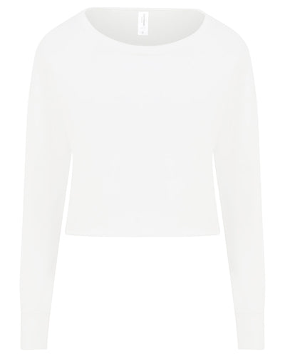 AWDis Ladies' Cropped Pullover Sweatshirt
