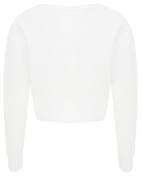 AWDis Ladies' Cropped Pullover Sweatshirt AWDis