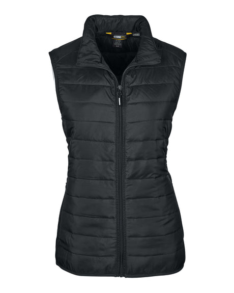 CORE365 Ladies' Prevail Packable Puffer Vest CORE365