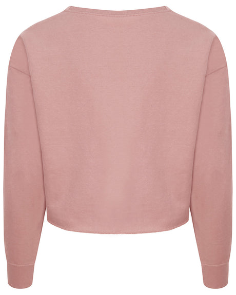 AWDis Ladies' Cropped Pullover Sweatshirt AWDis
