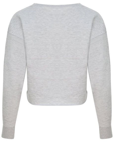 AWDis Ladies' Cropped Pullover Sweatshirt AWDis