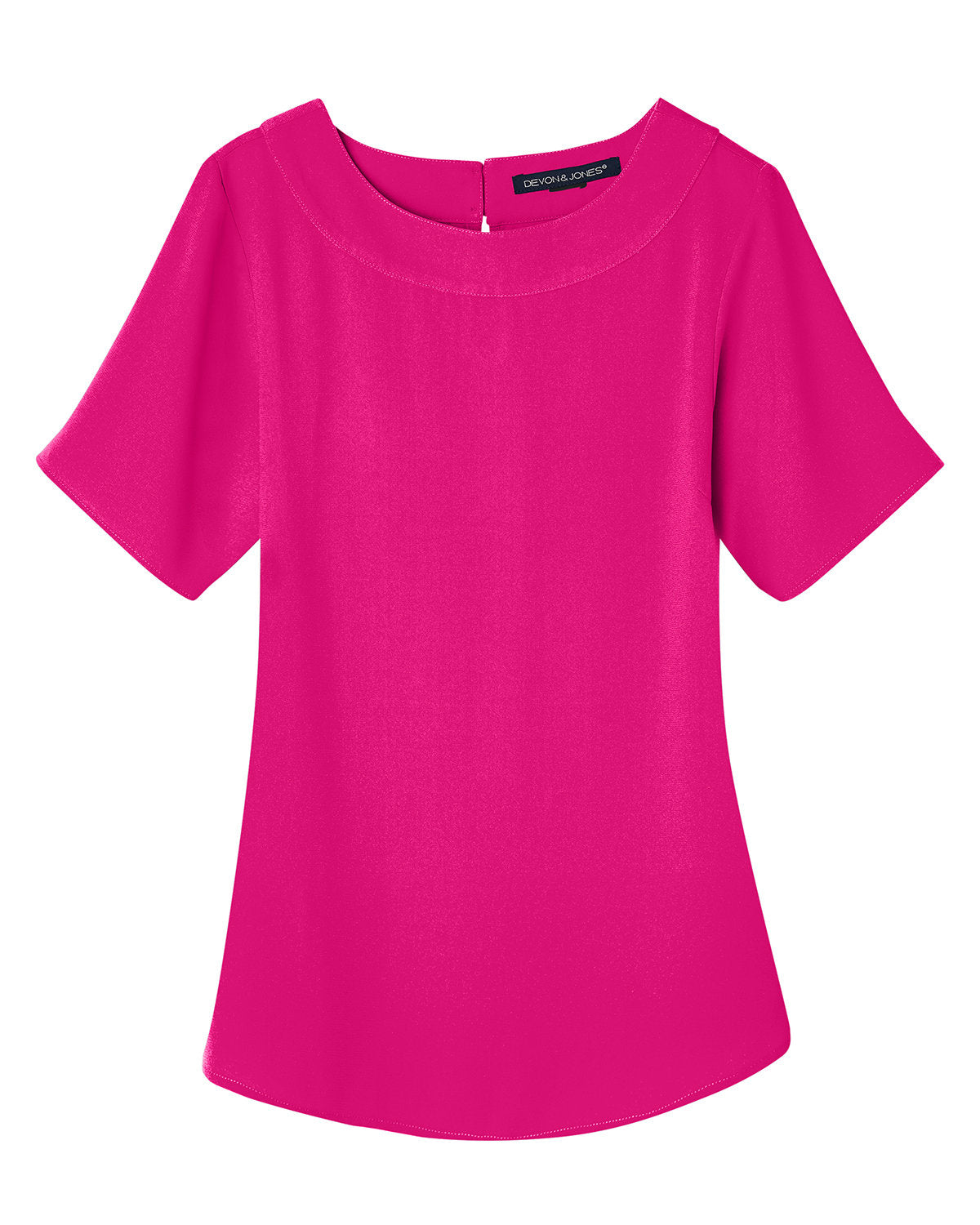 Devon & Jones Ladies' Perfect Fit™ Boat-Neck Blouse Devon & Jones