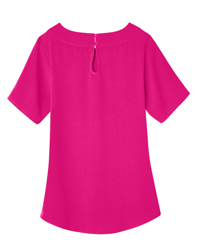 Devon & Jones Ladies' Perfect Fit™ Boat-Neck Blouse