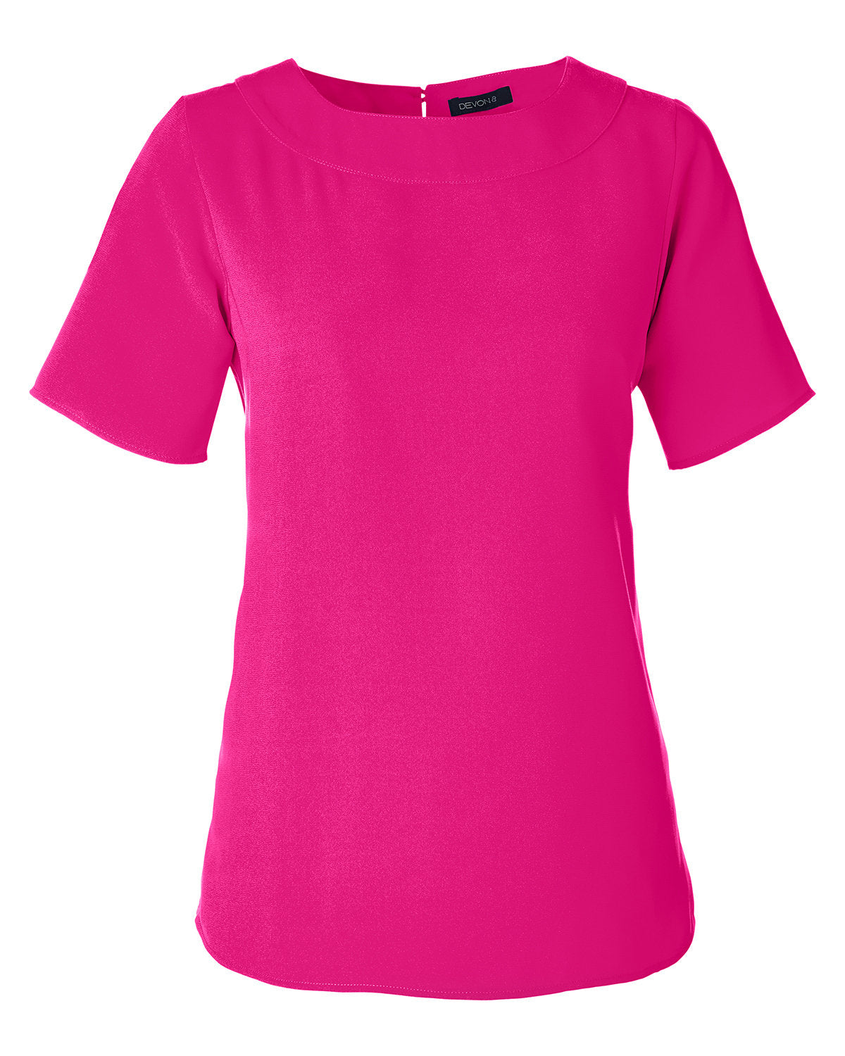 Devon & Jones Ladies' Perfect Fit™ Boat-Neck Blouse Devon & Jones