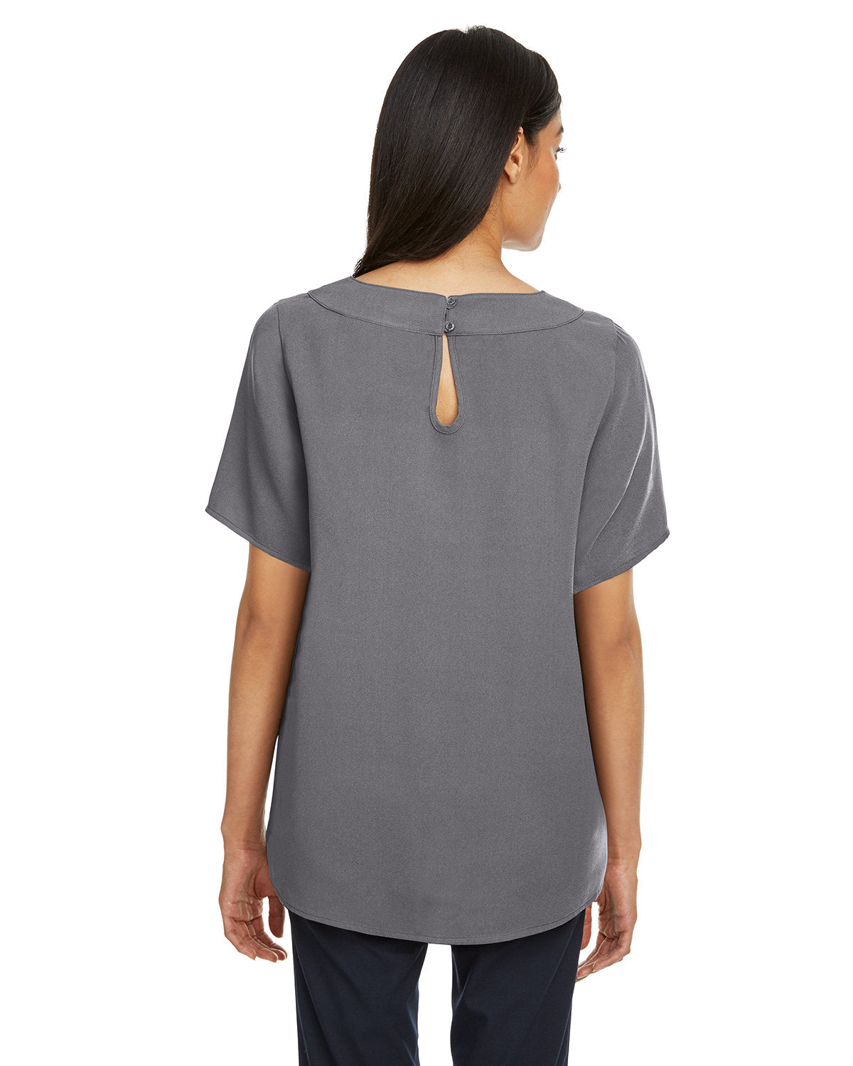 Devon & Jones Ladies' Perfect Fit™ Boat-Neck Blouse Devon & Jones