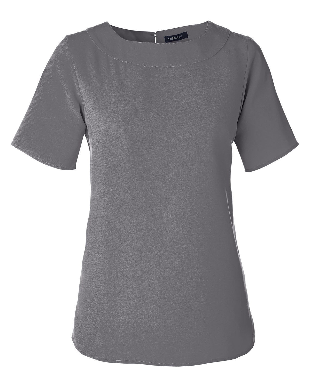 Devon & Jones Ladies' Perfect Fit™ Boat-Neck Blouse Devon & Jones