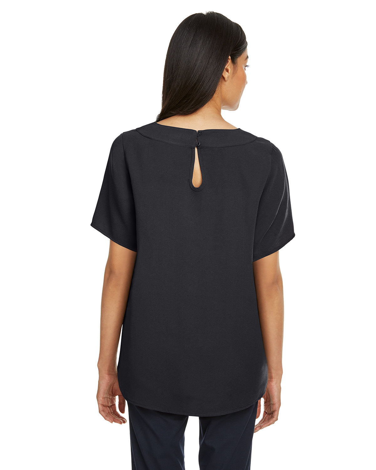 Devon & Jones Ladies' Perfect Fit™ Boat-Neck Blouse Devon & Jones