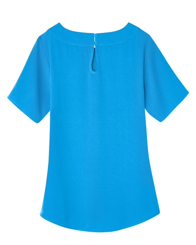 Devon & Jones Ladies' Perfect Fit™ Boat-Neck Blouse