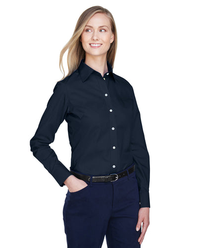 Devon & Jones Ladies' Crown Woven Collection™ Solid Broadcloth