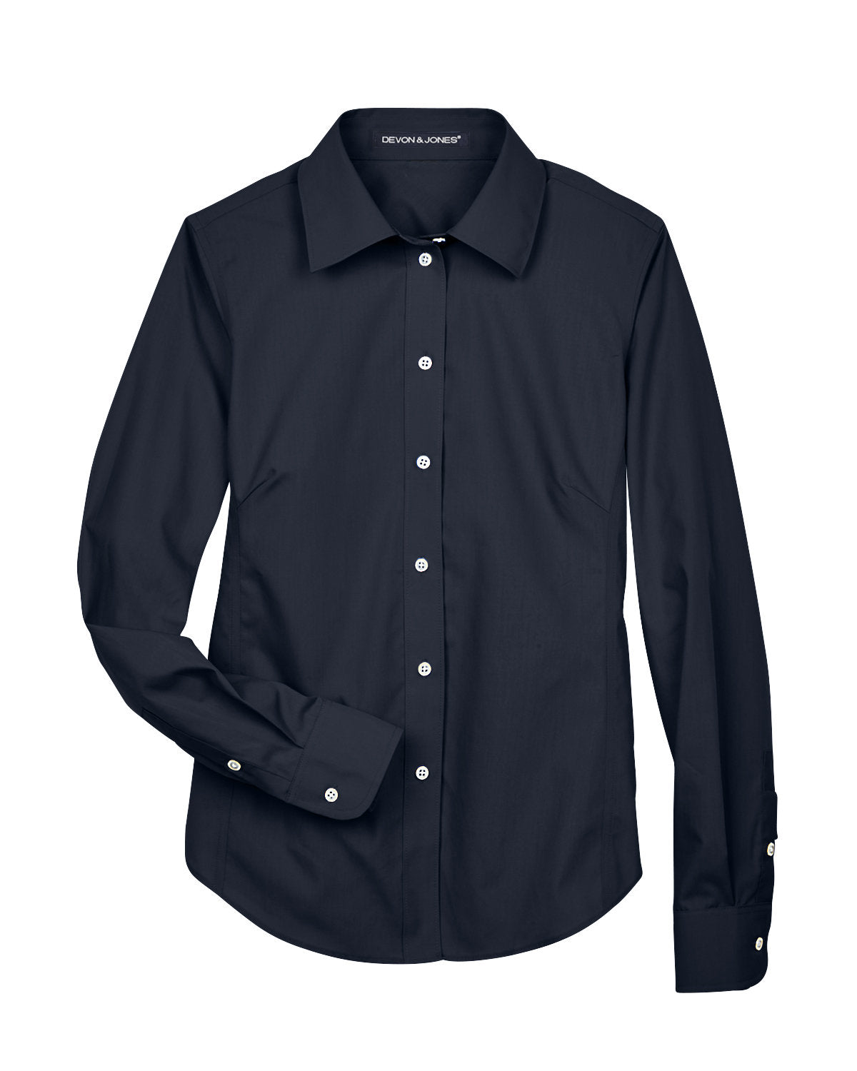 Devon & Jones Ladies' Crown Woven Collection™ Solid Broadcloth Devon & Jones