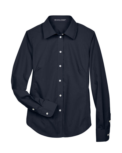 Devon & Jones Ladies' Crown Woven Collection™ Solid Broadcloth