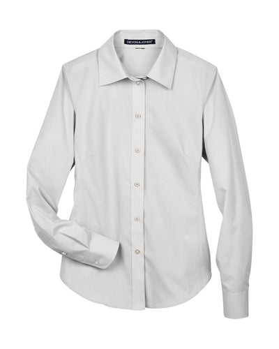 Devon & Jones Ladies' Crown Woven Collection™ Solid Broadcloth