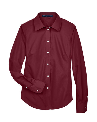Devon & Jones Ladies' Crown Woven Collection™ Solid Broadcloth