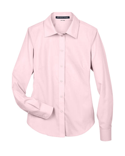 Devon & Jones Ladies' Crown Woven Collection™ Solid Broadcloth