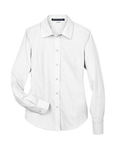 Devon & Jones Ladies' Crown Woven Collection™ Solid Broadcloth