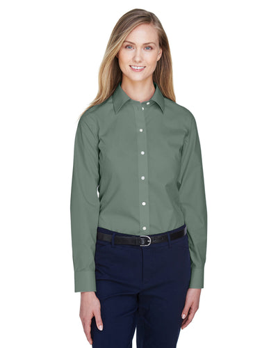 Devon & Jones Ladies' Crown Woven Collection™ Solid Broadcloth