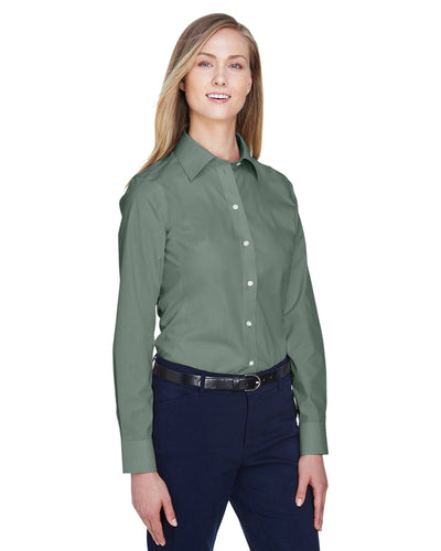 Devon & Jones Ladies' Crown Woven Collection™ Solid Broadcloth