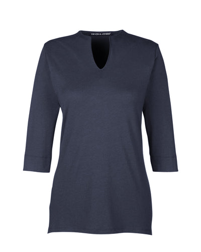 Devon & Jones Ladies' Perfect Fit™ Tailored Open Neckline Top
