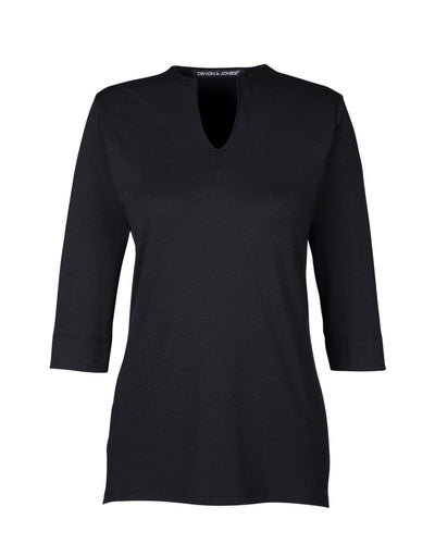 Devon & Jones Ladies' Perfect Fit™ Tailored Open Neckline Top