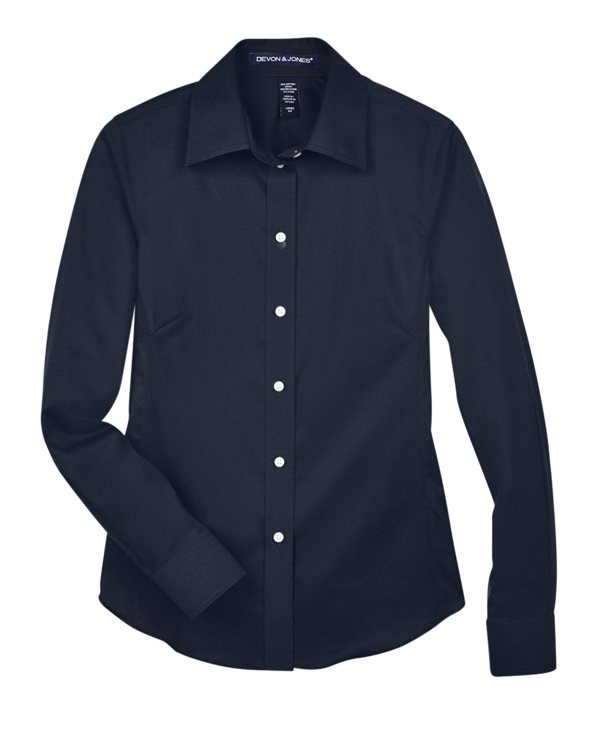 Devon & Jones Ladies' Crown Woven Collection™ Solid Stretch Twill Devon & Jones