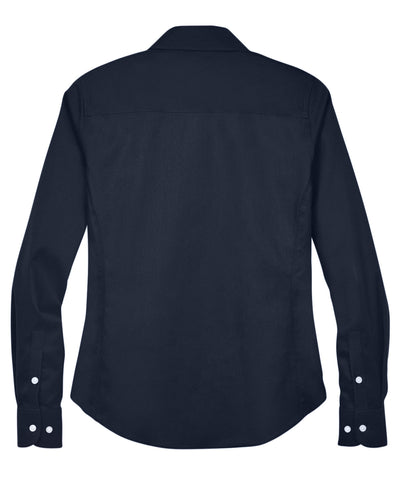 Devon & Jones Ladies' Crown Woven Collection™ Solid Stretch Twill