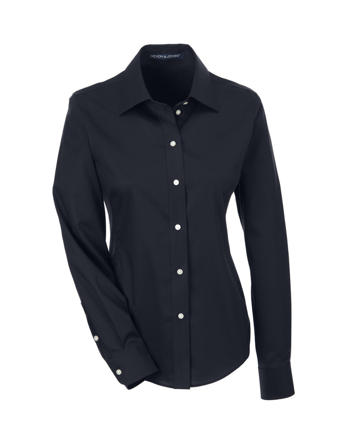 Devon & Jones Ladies' Crown Woven Collection™ Solid Stretch Twill Devon & Jones