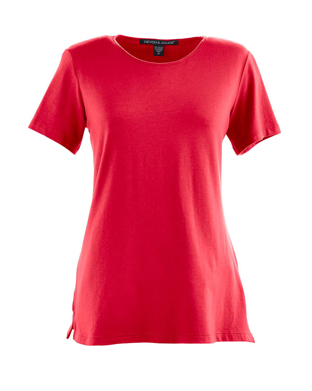 Devon & Jones Ladies' Perfect Fit™ Shell T-Shirt Devon & Jones