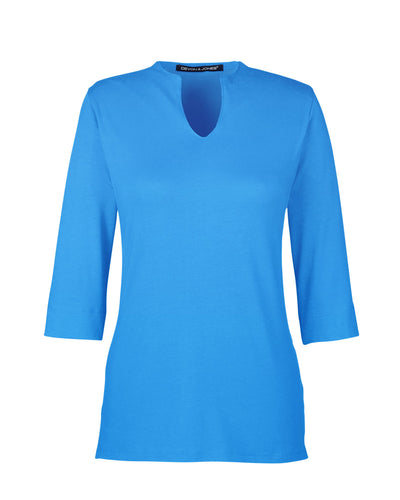 Devon & Jones Ladies' Perfect Fit™ Tailored Open Neckline Top