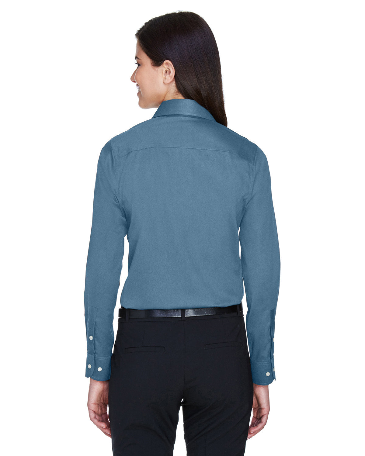 Devon & Jones Ladies' Crown Woven Collection™ Solid Stretch Twill Devon & Jones
