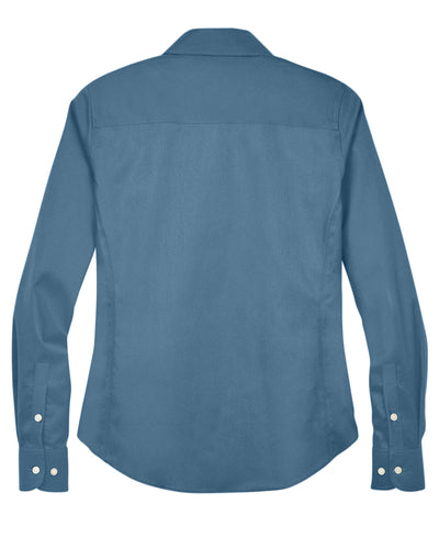 Devon & Jones Ladies' Crown Woven Collection™ Solid Stretch Twill