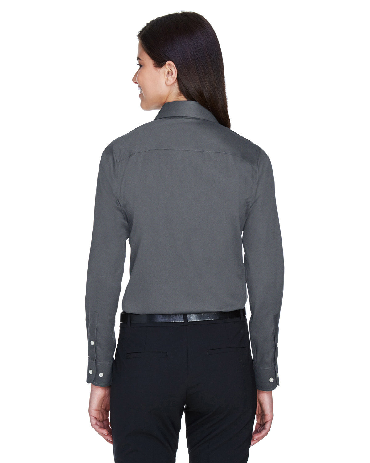 Devon & Jones Ladies' Crown Woven Collection™ Solid Stretch Twill Devon & Jones