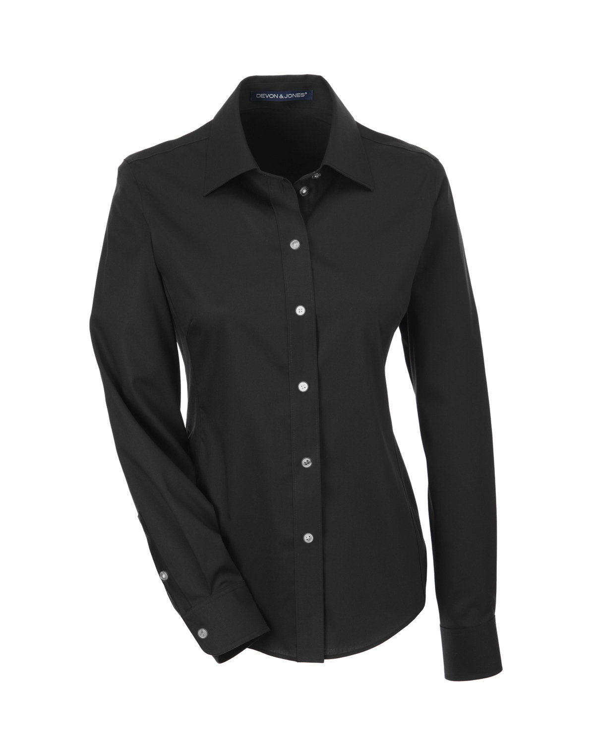 Devon & Jones Ladies' Crown Woven Collection™ Solid Stretch Twill Devon & Jones