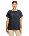 Devon & Jones Ladies' Perfect Fit™ Short-Sleeve Crepe Blouse Devon & Jones