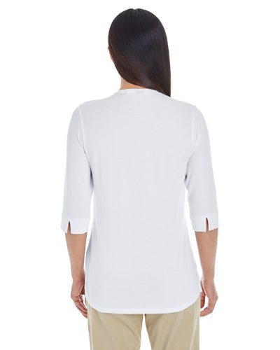 Devon & Jones Ladies' Perfect Fit™ Tailored Open Neckline Top