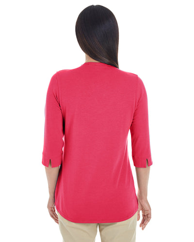 Devon & Jones Ladies' Perfect Fit™ Tailored Open Neckline Top