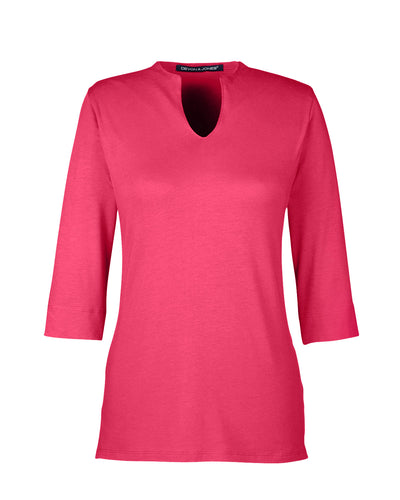 Devon & Jones Ladies' Perfect Fit™ Tailored Open Neckline Top