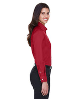 Devon & Jones Ladies' Crown Woven Collection™ Solid Stretch Twill Devon & Jones