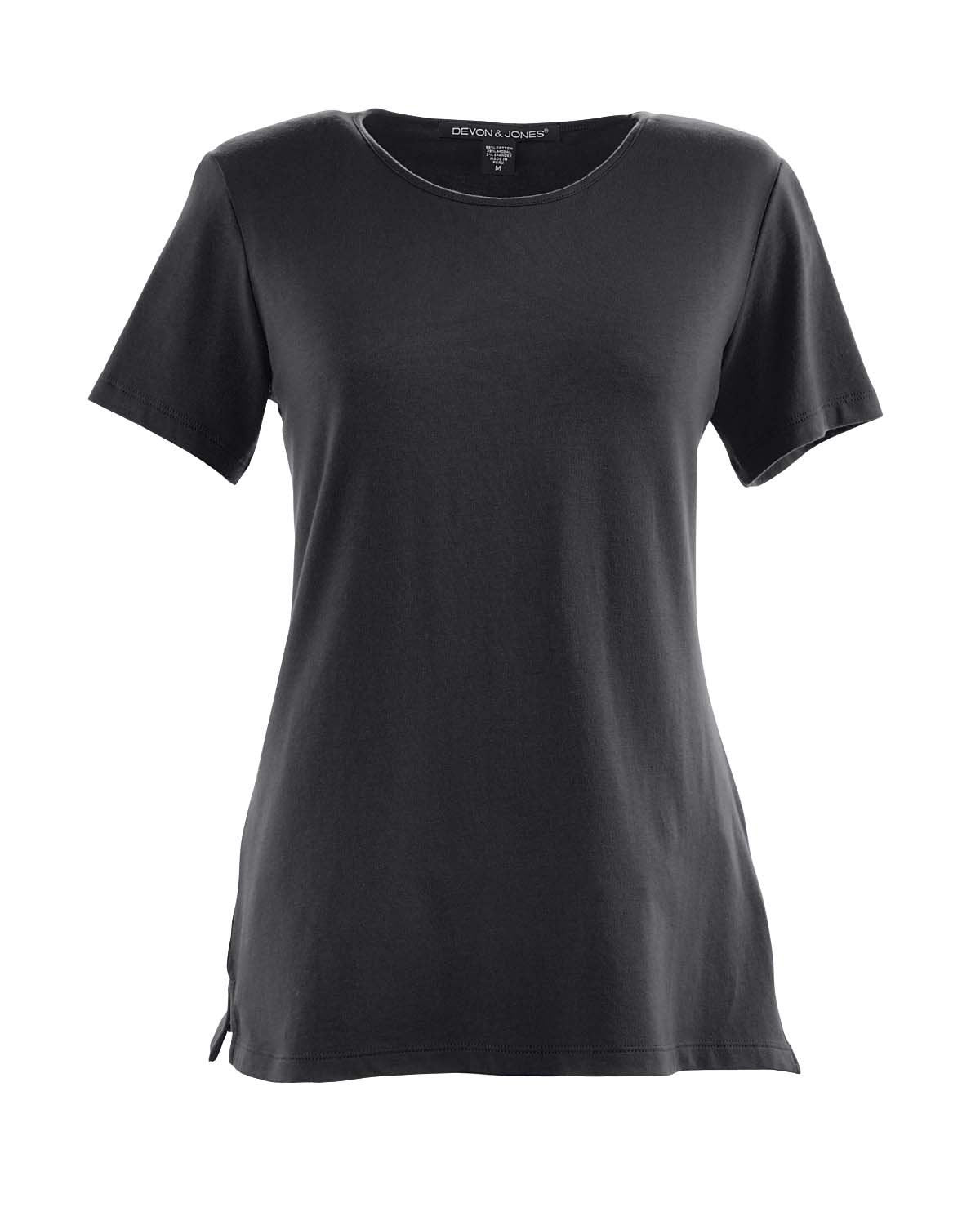 Devon & Jones Ladies' Perfect Fit™ Shell T-Shirt Devon & Jones