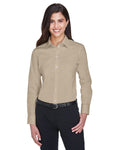 Devon & Jones Ladies' Crown Woven Collection™ Solid Stretch Twill Devon & Jones