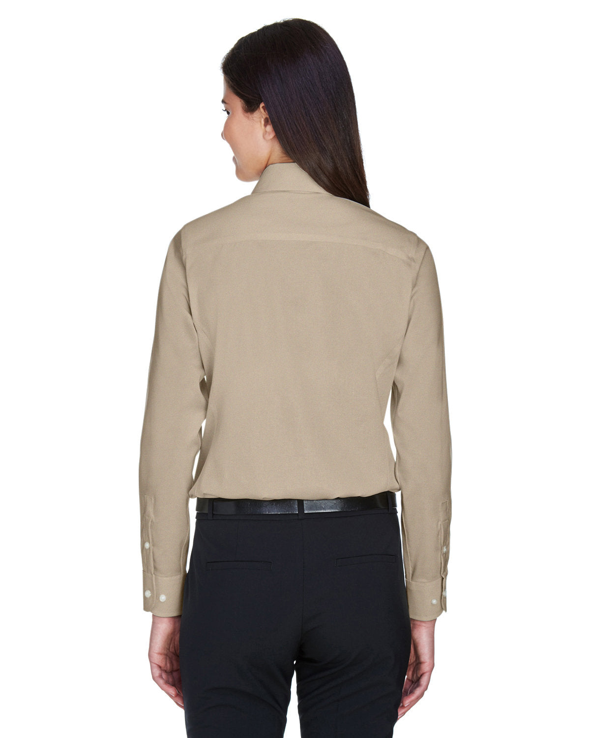 Devon & Jones Ladies' Crown Woven Collection™ Solid Stretch Twill Devon & Jones