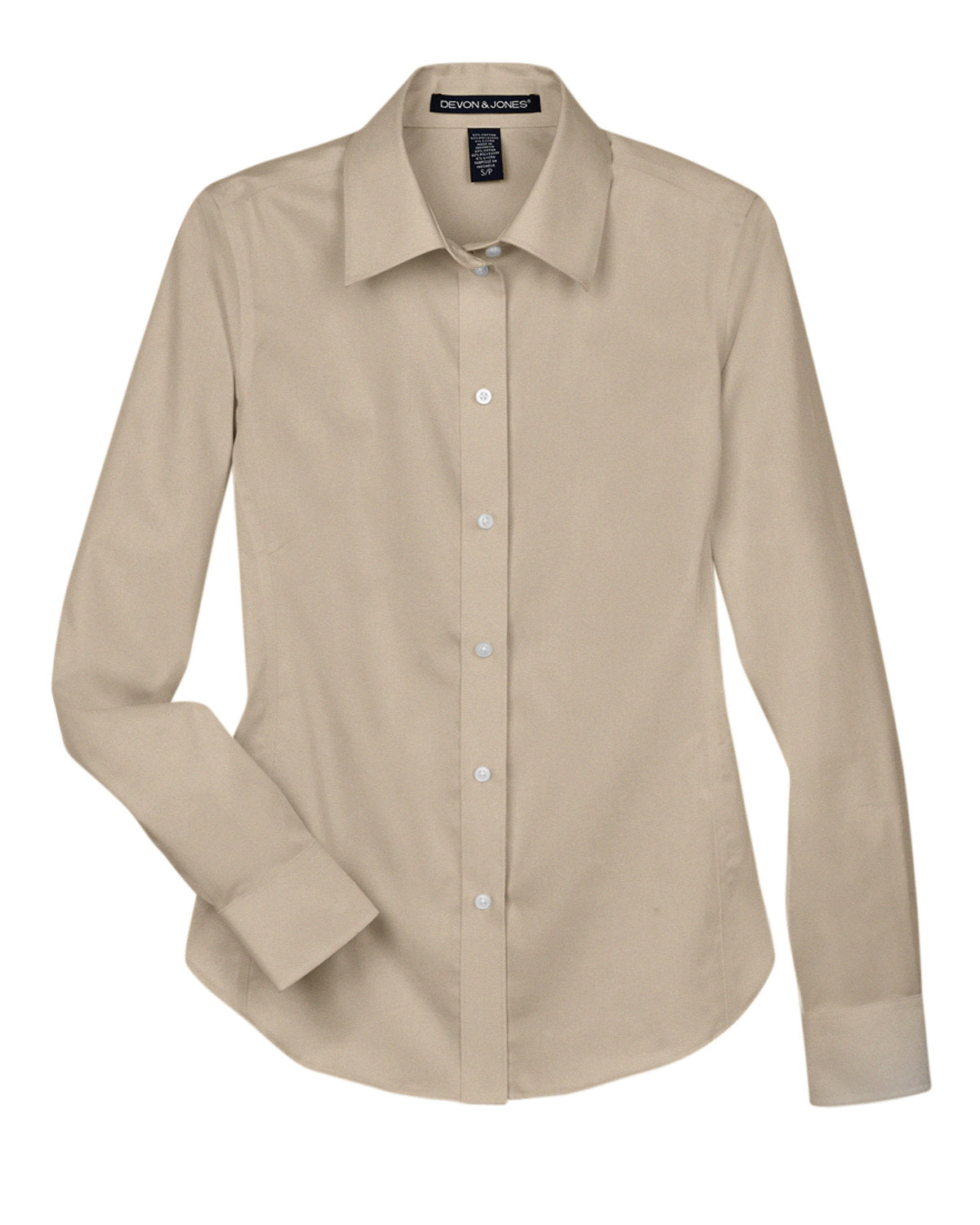 Devon & Jones Ladies' Crown Woven Collection™ Solid Stretch Twill Devon & Jones