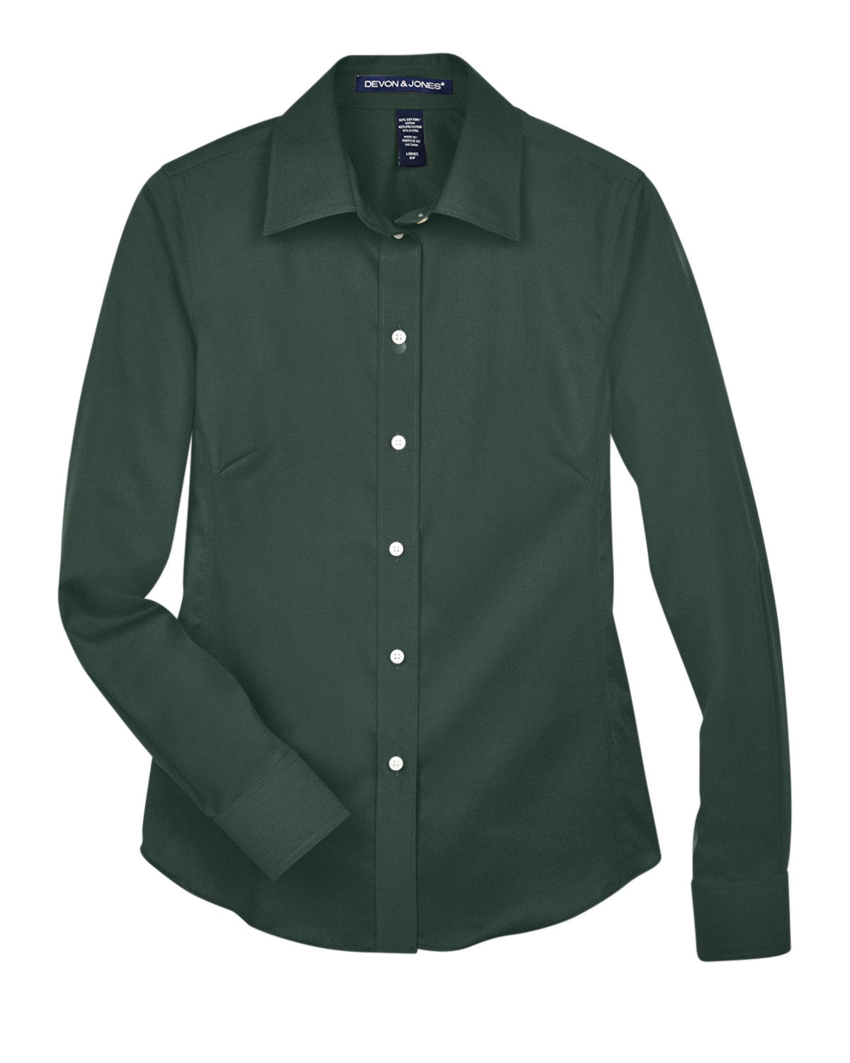 Devon & Jones Ladies' Crown Woven Collection™ Solid Stretch Twill Devon & Jones