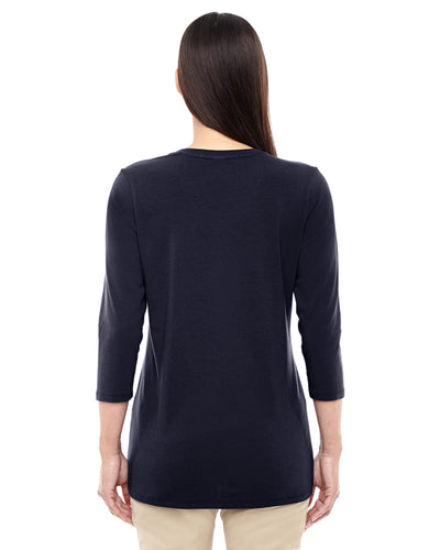 Devon & Jones Ladies' Perfect Fit™ Bracelet-Length V-Neck Top