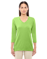 Devon & Jones Ladies' Perfect Fit™ Bracelet-Length V-Neck Top Womens Apparel Shirts & Tops